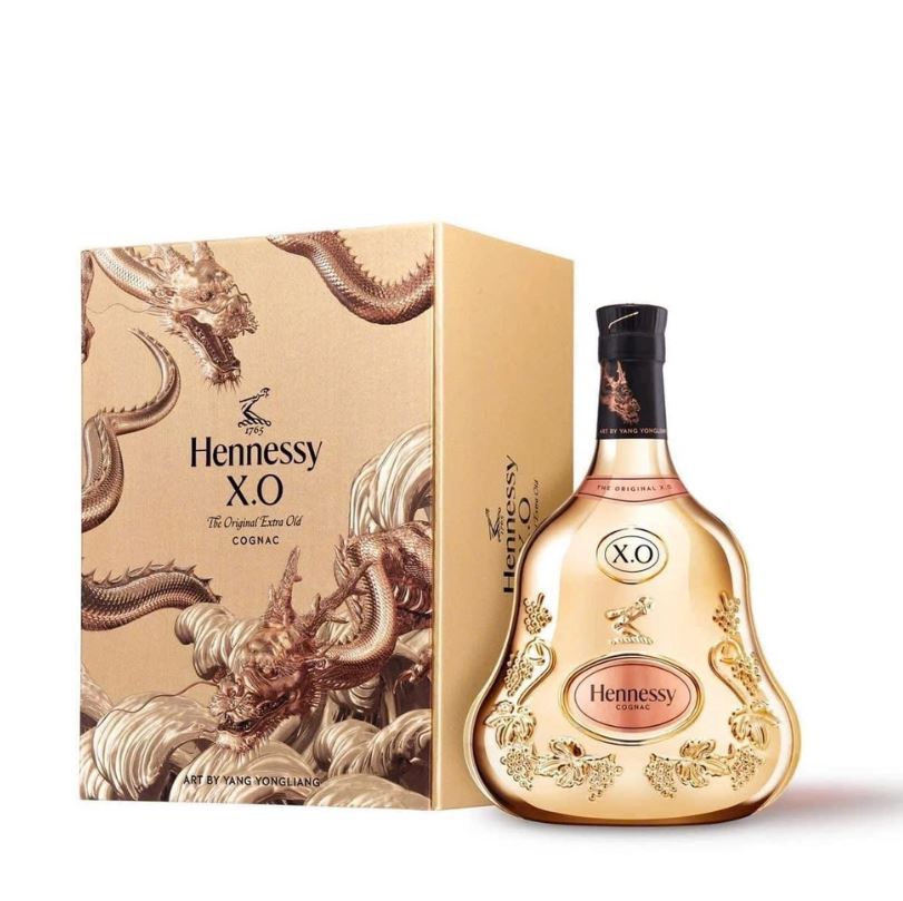 Cognac Hennessy X.O 70cl - hộp tết F24